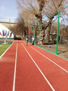 Покрытия для беговых дорожек