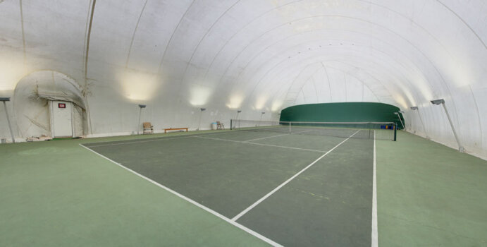 Шатер для теннисного корта