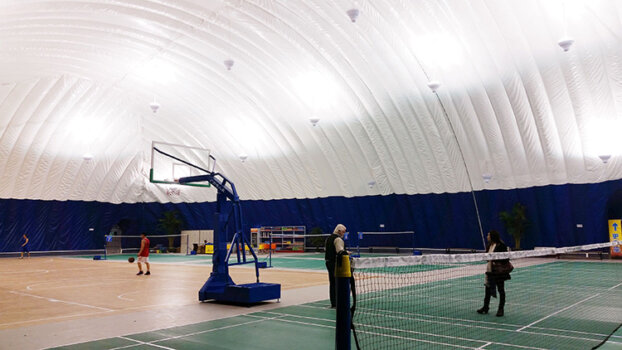 Надувной шатер