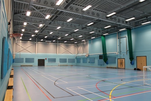Строительство баскетбольного зала