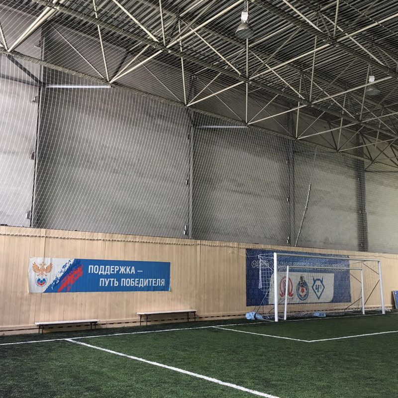 Строительство футбольного манежа