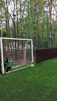 Строительство футбольных площадок