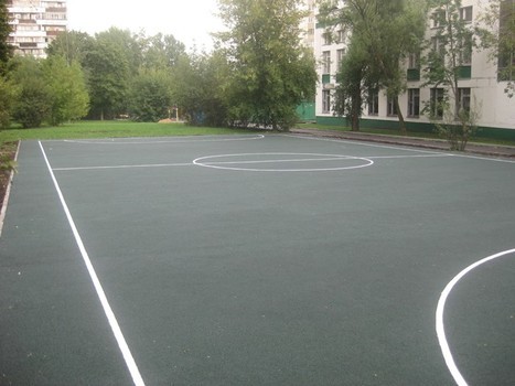 Строительство гандбольных площадок