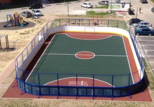 Универсальная хоккейная коробка (корт)