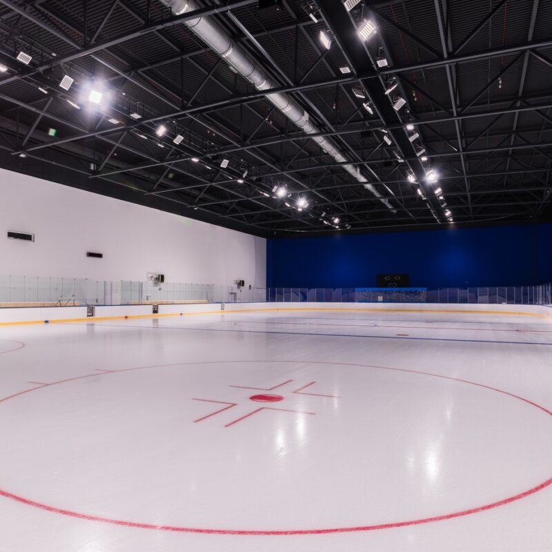 Строительство ледового дворца