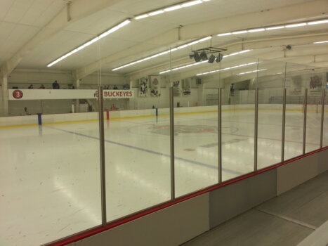 Строительство ледовой арены