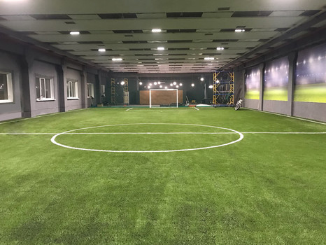 Строительство мини-футбольного поля