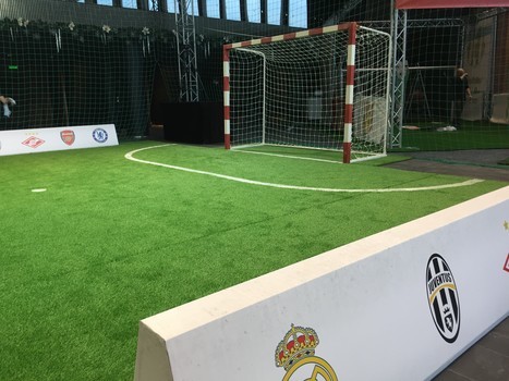 Строительство мини-футбольного поля