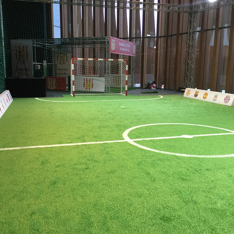 Строительство мини-футбольной площадки