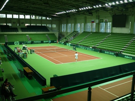 Строительство теннисных стадионов и арен
