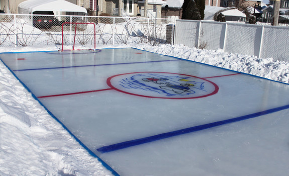 Заливка катка