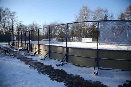 Заливка катка